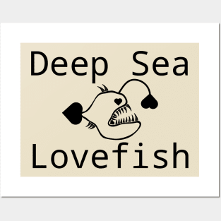 Deep Sea Lovefish Posters and Art